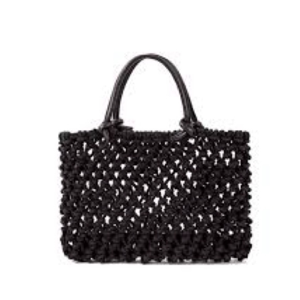 Clare V Petit Sandy - black
